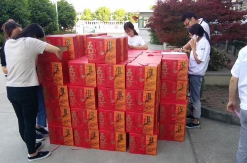 昆山电子厂五芳斋客户